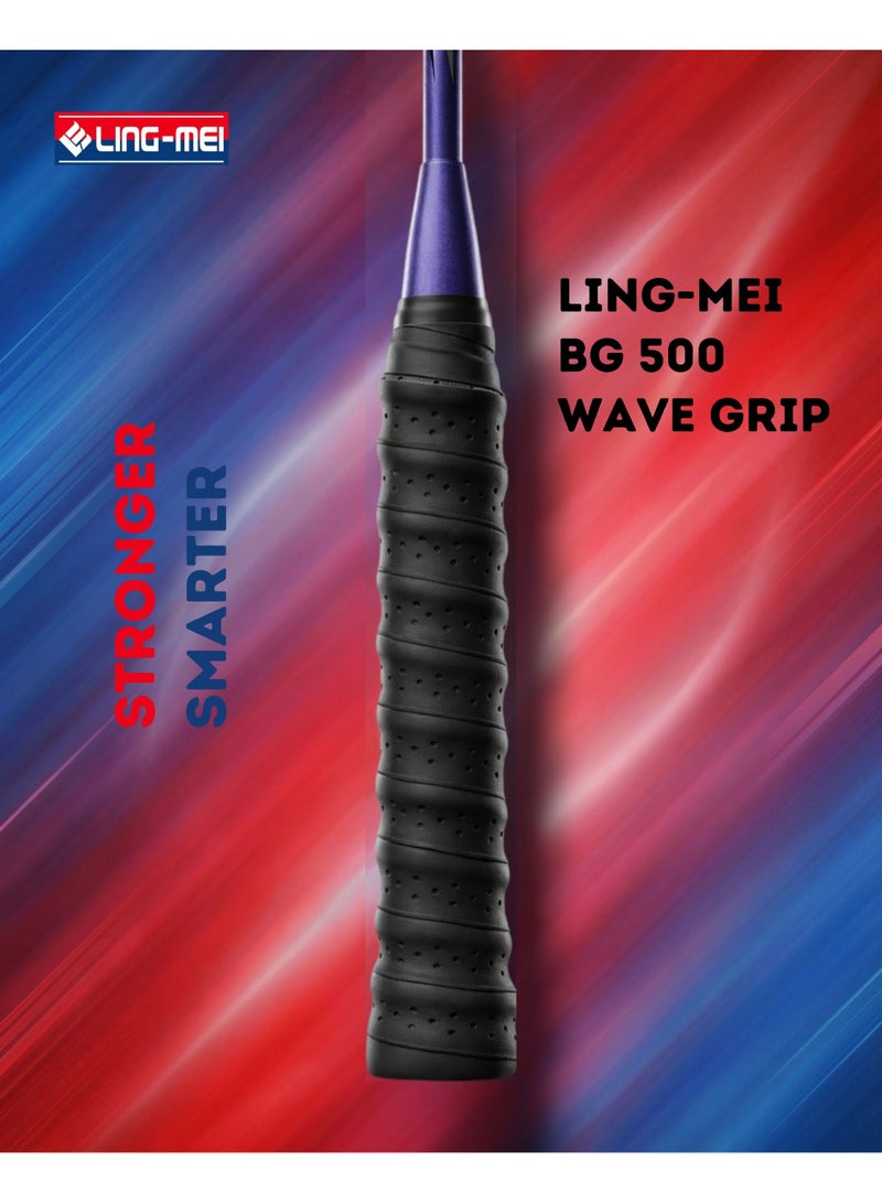 لينغ مي BG 500 غطاء مضرب – مقاوم للانزلاق، مريح ومتينا